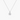Sterling silver snowflake necklace with cubic zirconia pendant – elegant winter gifts for her by Sapphire Jewellers Coventry.