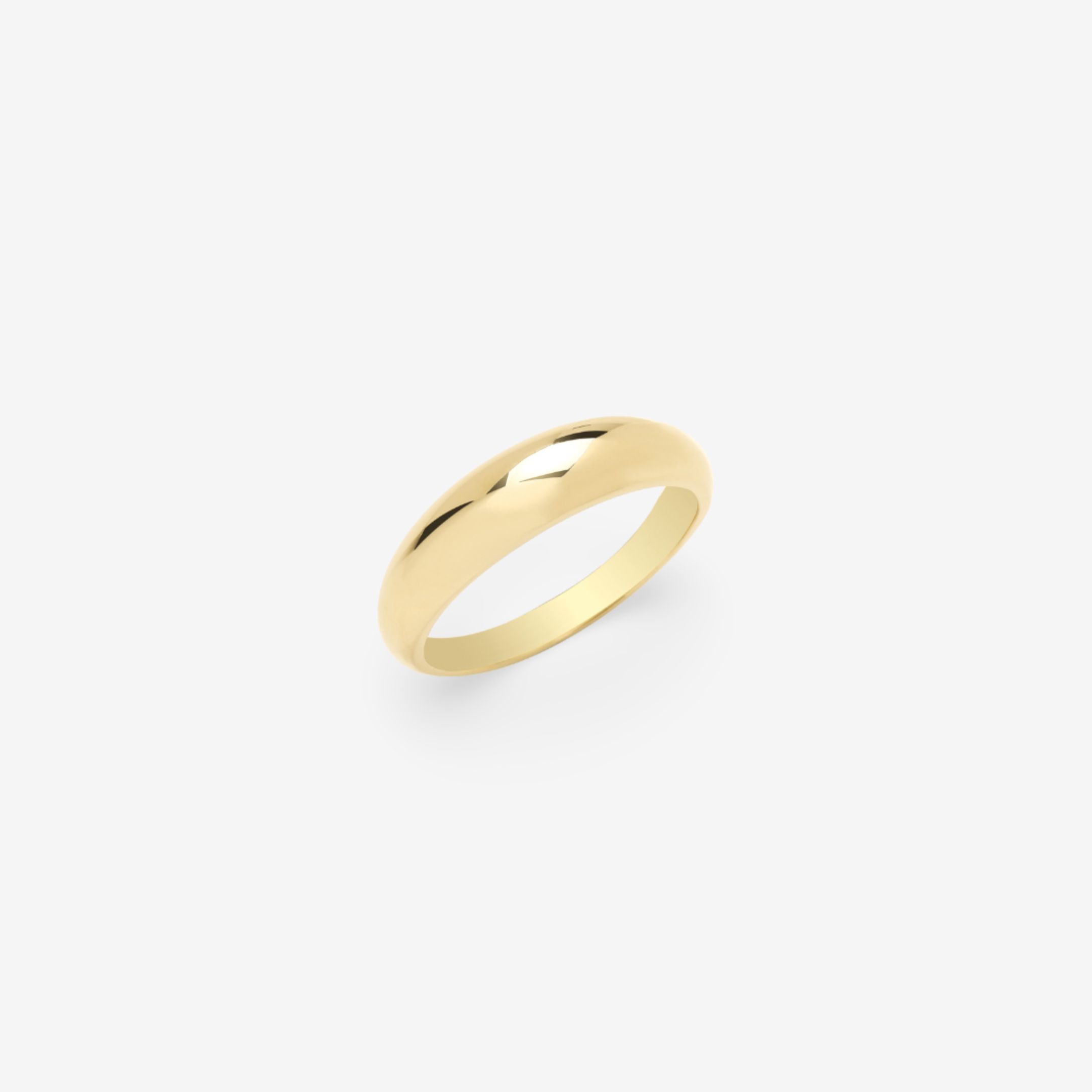 Gold Classic Dome Ring