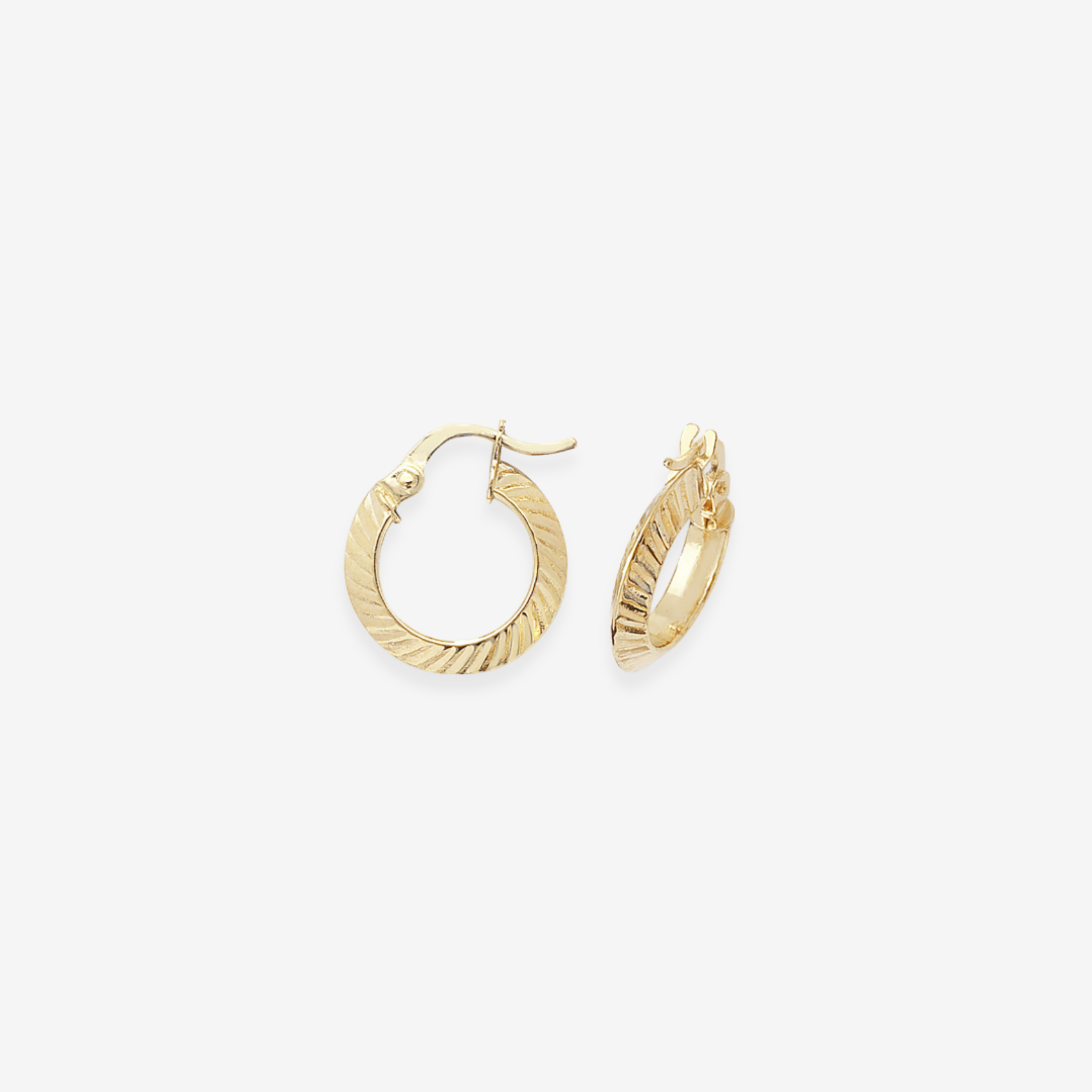 Gold Detail Hoops