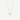 18ct Gold Single Diamond Necklace